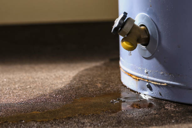 Water damage restoration process in Williamsburg, PA